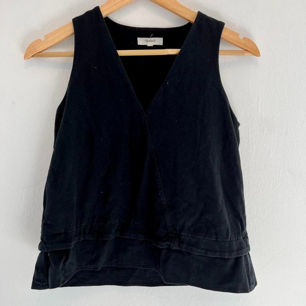 Madewell black tank